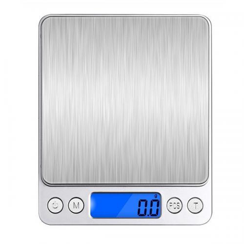 Ваги електронні Matarix MX-464 із двома чашами 3000/0.1 г Silver Ваги електронні Matarix MX-464 із двома чашами 3000/0.1 г Silver
