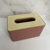 Серветниця пластикова 18,7*12,1*9,8 см A-Plus 0483 рожева