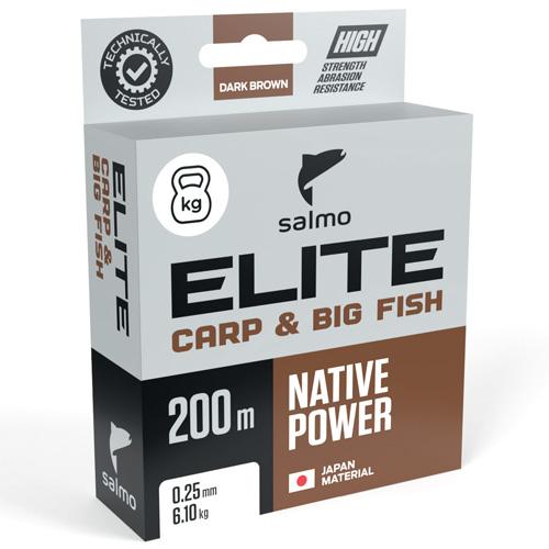 Лісочка Salmo Elite Carp & Big Fish 200м 0,27мм 7,45кг/16lb в інтернет супермаркеті PbayMarket!