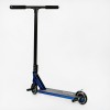 Самокат трюковий алюмінієвий диск та дека Best Scooter Kraken HIC-система пеги 100 кг Black and blue (112909)