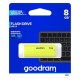Флеш-накопичувач USB 8GB GOODRAM UME2 Yellow (UME2-0080Y0R11)