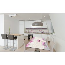 Наклейка вінілова на стіл Zatarga «Рожеві солодощі» 650х1200 мм Z180811/1st