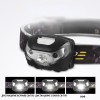 Налобний ліхтар Solve LED 120 Лм акумулятор з USB KT6008001