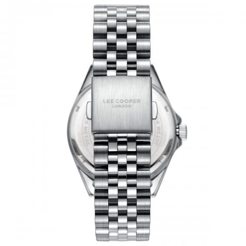 Наручний годинник чоловічий Lee Cooper Daytona Black Сріблястий (3430) Наручний годинник чоловічий Lee Cooper Daytona Black Сріблястий (3430)