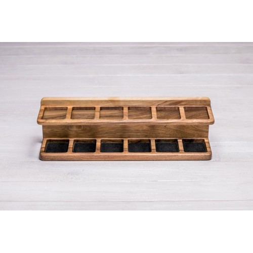 Жіночий органайзер для зберігання косметики ecoWalnut 370x87.5x110 мм Жіночий органайзер для зберігання косметики ecoWalnut 370x87.5x110 мм
