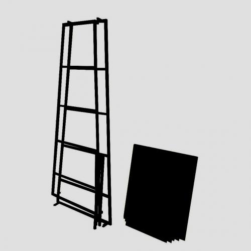 Стелаж GoodsMetall у стилі Лофт 1800х700х700 СТЖ1112 Стелаж GoodsMetall у стилі Лофт 1800х700х700 СТЖ1112