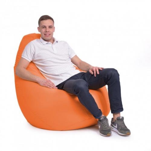 Крісло Мішок Груша Оксфорд 150х100 Студія Комфорту Великий Помаранчевий Крісло Мішок Груша Оксфорд 150х100 Студія Комфорту Великий Помаранчевий