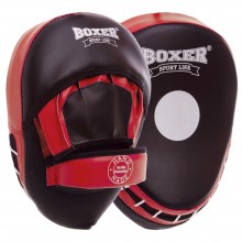 Лапа Вигнута BOXER 2013-01 23х19х4, 5 Чорний-червоний