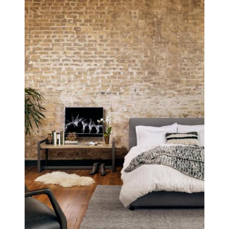 Приліжковий столик у стилі Loft NS-1474 540x1500x520 мм Черный