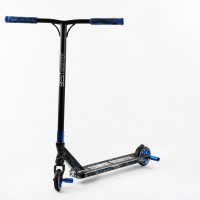 Самокат трюковий Best Scooter HIC-система пеги алюмінієвий диск та дека принт Skulls and blue hands 100 кг Різнокольоровий (105679)