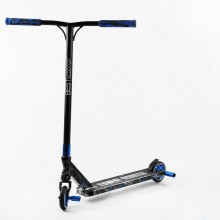 Самокат трюковий Best Scooter HIC-система пеги алюмінієвий диск та дека принт Skulls and blue hands 100 кг Різнокольоровий (105679)
