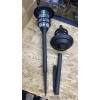 Вуличний садово-парковий ґрунтовий світильник на сонячній батареї 45см Torch