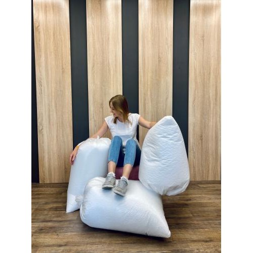 Наповнювач для Крісло Мішка 280л Студія комфорту. Сертифіковані Пінополістирольні Кульки 2-5мм Наповнювач для Крісло Мішка 280л Студія комфорту. Сертифіковані Пінополістирольні Кульки 2-5мм