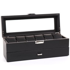 Шкатулка для зберігання годинників Craft 6PU.FIB.JW.BL Чорний