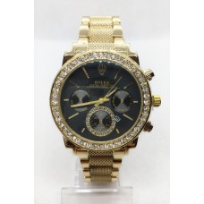 Наручний годинник жіночий Clockhouse Rolex Золотистий (IBW490YB)