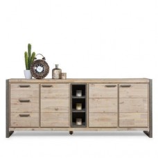 Комод Loft NS-256 880x900x500 мм Сірий