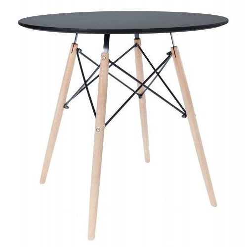 Стіл LEOBERT TODI BLACK 80 Стіл LEOBERT TODI BLACK 80