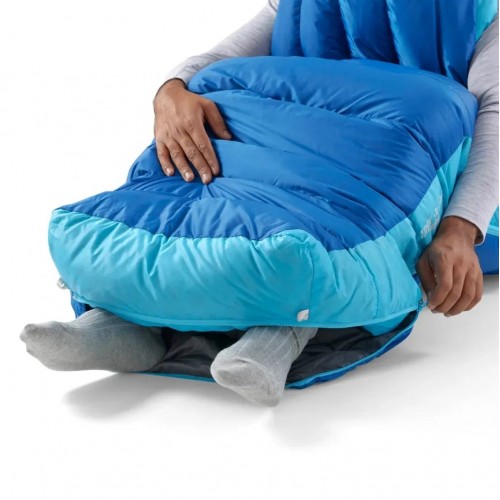 Спальник Sea To Summit Trek -1C/30F Long L лівий Snorkel Blue (1033-STS ASL041172-210202)