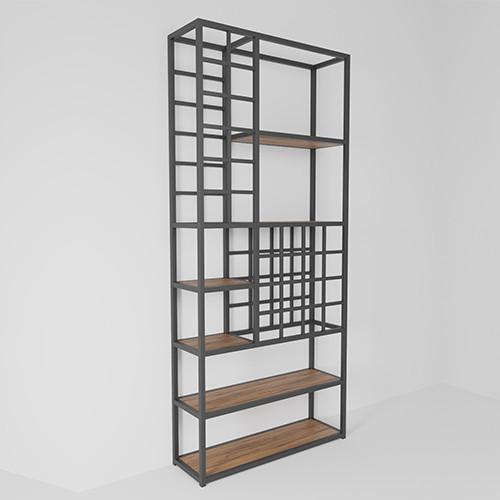 Стелаж винний GoodsMetall у стилі Лофт 1800х800х250 СТЖ229 Стелаж винний GoodsMetall у стилі Лофт 1800х800х250 СТЖ229