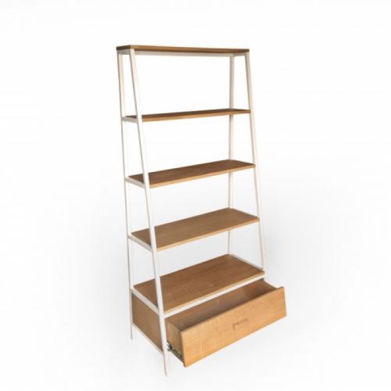 Стелаж для зберігання в стилі Loft NS-1643 1830x600x400 мм Белый