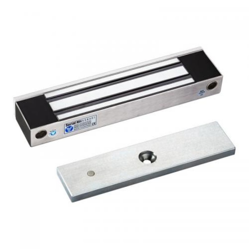 Електромагнітний замок YLI Electronic YM-350W-S (вологостійкий) з датчиком стану дверей