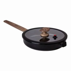 Сковорода алюмінієва з керамічним покриттям MGC 26 см Чорний (HP-4-458B)