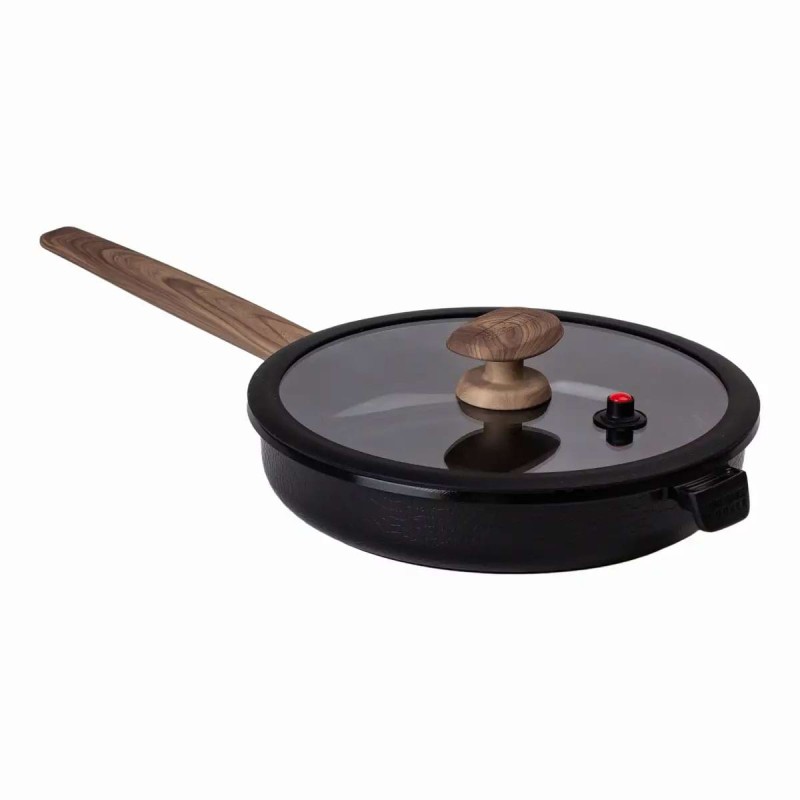 Сковорода алюмінієва з керамічним покриттям MGC 26 см Чорний (HP-4-458B)