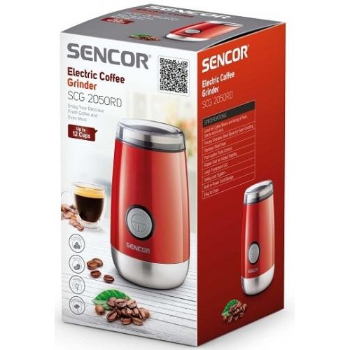 Кавомолка Sencor SCG 2050RD (6542554) Кавомолка Sencor SCG 2050RD (6542554)