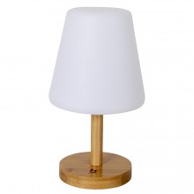 Ліхтар кемпінговий Bo-Camp Cambridge Rechargeable 200 Lumen Bamboo Біло-коричневий (5818792)
