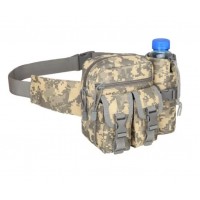 Сумка поясна армійська No Brand 21x16x10 см Піксель (1656527082)