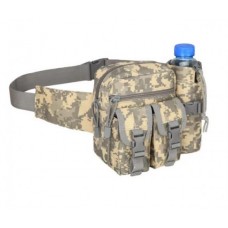 Сумка поясна армійська No Brand 21x16x10 см Піксель (1656527082)