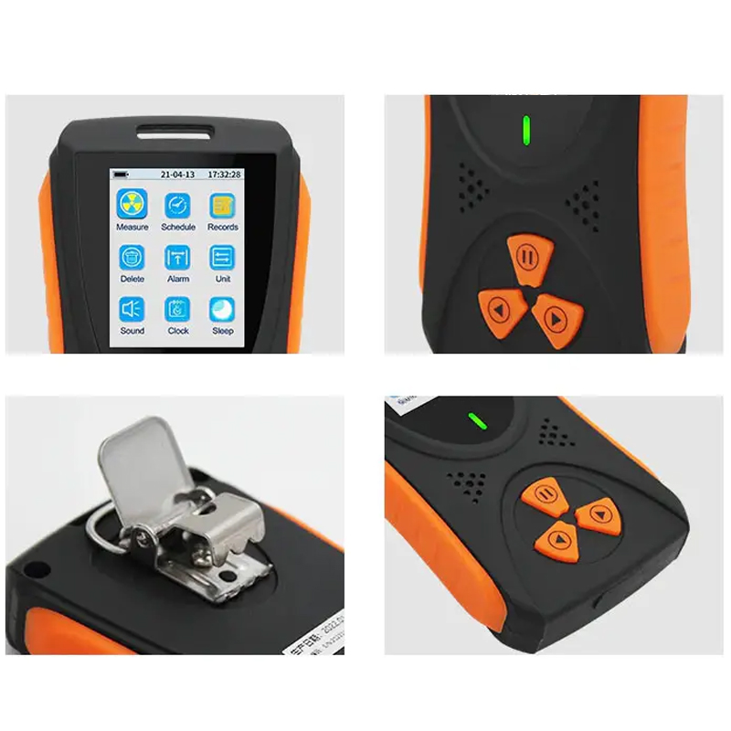 Дозиметр радіації, радіометр, лічильник гейгера професійний Nectronix HFS-10, на акумуляторі