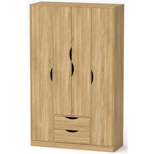 Шафа для речей Любов Компанит Дуб сонома (120х44, 8х195 см) Шафа для речей Любов Компанит Дуб сонома (120х44, 8х195 см)