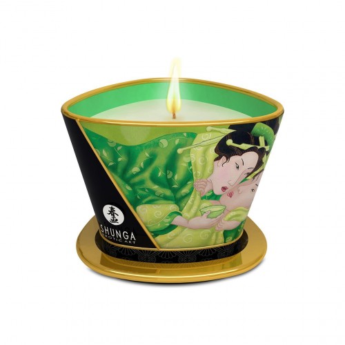 Масажна свічка Shunga MASSAGE CANDLE - Exotic Green Tea 170 мл (SO2515) в інтернет супермаркеті PbayMarket!