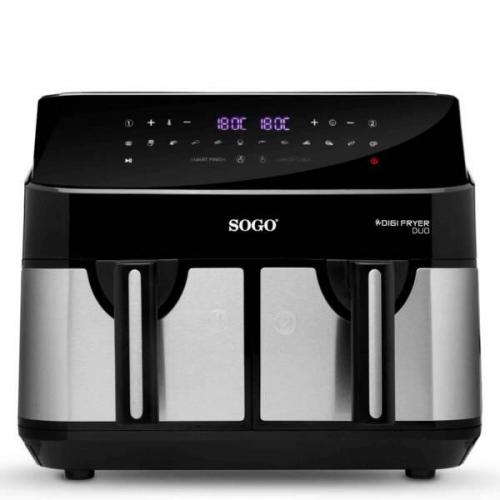 Мультипіч Sogo 9 л Чорно-сріблястий SS-10845 Мультипіч Sogo 9 л Чорно-сріблястий SS-10845