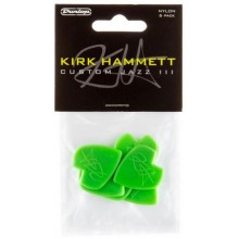 Медіатори Dunlop 47PKH3N Kirk Hammett Signature Jazz III Player's Pack (6 шт.)