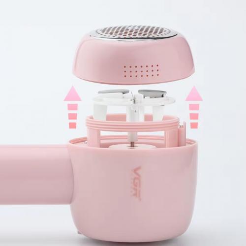 Машинка для стрижки катишків VGR V-813 акумуляторна USB 300 mAh Pink Машинка для стрижки катишків VGR V-813 акумуляторна USB 300 mAh Pink