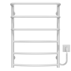 Рушникосушарка електрична Каскад Дуга П6 500х700 Deffi Білий WD03 (C.KD.70.50.6.E.W.R.3)