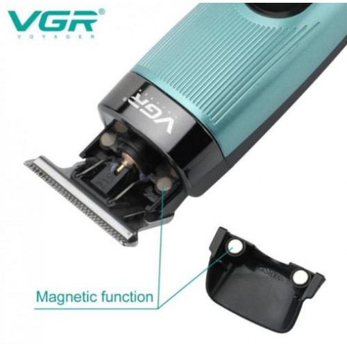 Машинка для стрижки волосся VGR V-975 5 Вт Блакитний (2390000045) Машинка для стрижки волосся VGR V-975 5 Вт Блакитний (2390000045)
