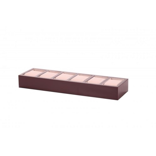 Органайзер для зберігання годинників Craft 6TRAY.BL Коричневий Органайзер для зберігання годинників Craft 6TRAY.BL Коричневий