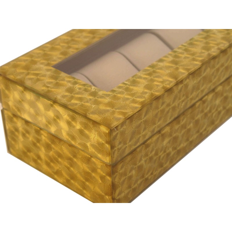 Шкатулка для зберігання годинників Craft 6PL.GLS Золотий