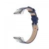 Ремінець Leather Strap для Samsung Galaxy Fit R370 Blue