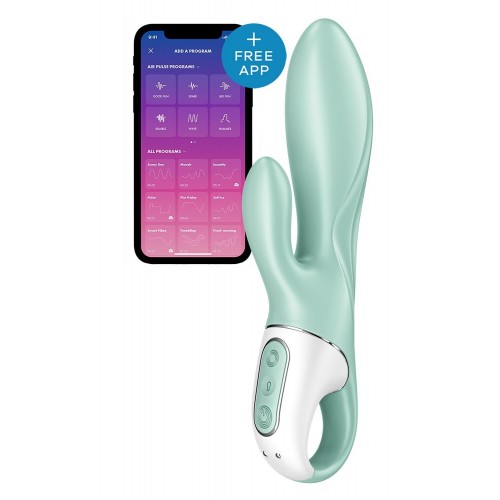 Смарт вібратор-кролик Satisfyer Air Pump Bunny 5+, надувається в інтернет супермаркеті PbayMarket!