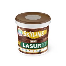 Лазур декоративно-захисний Skyline Lasur Wood для обробки дерева Канадська сосна 0,4 л