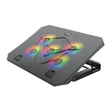 Підставка кулер для ноутбука MeeTion CoolingPad CP3030 з RGB підсвіткою Black