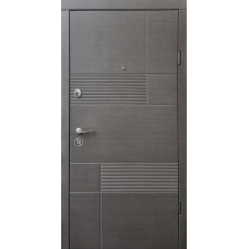 Двері вхідні в квартиру Рина3 Ваш ВиД Венге-темний 860/960х2050х70 Ліве/Праве