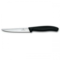 Кухонний ніж Victorinox SwissClassic для стейка серрейтор Чорний (6.7233.20)