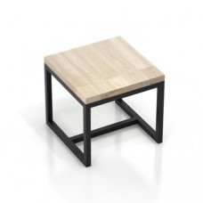 Кавовий журнальний столик у стилі Loft NS-476 430x400x400 мм Черный