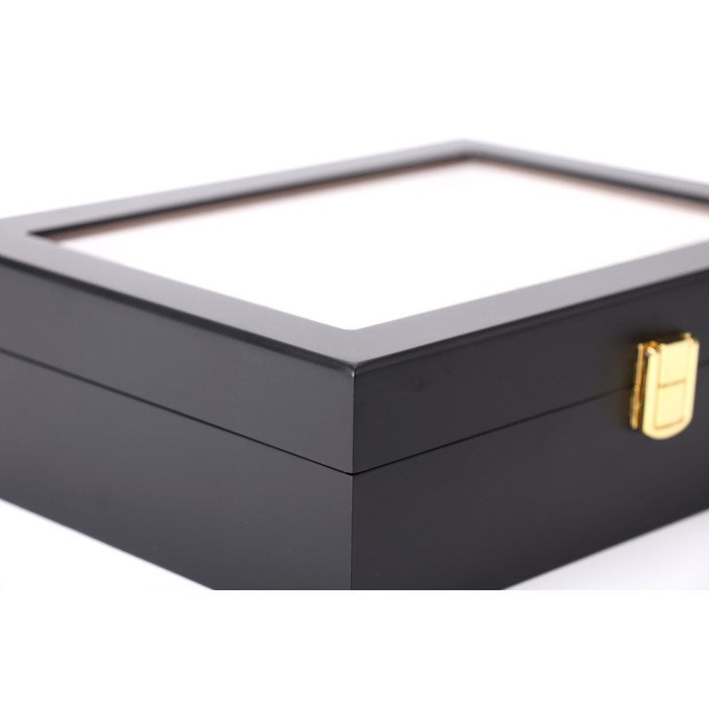 Шкатулка для зберігання годинників Craft 10WB.MAT.BL Чорний