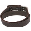 Шкіряний ремінь Skipper 110-130 x 3.8 см Коричневий (1101-38)